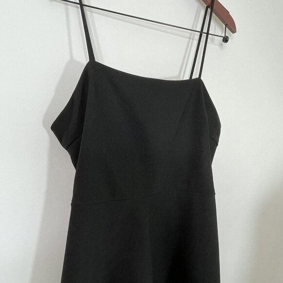 URBAN OUTFITTERS Black Tie-Back Flare‎ Summer Dress Size Large - Picture 3 of 10